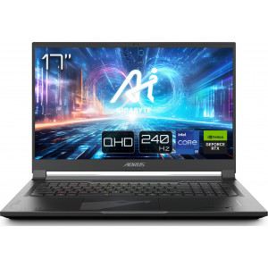 GIGABYTE AORUS 17X AZG-65PT665SH laptop portátil Intel® Core™ i9 i9-13980HX Computador portátil 43,9 cm (17.3") Quad HD 32 GB