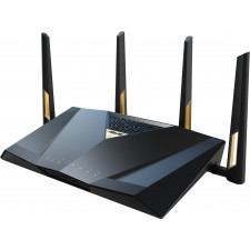 ASUS RT-BE88U router sem fios 10 Gigabit Ethernet Dual-band (2,4 GHz   5 GHz) Preto, Cinzento