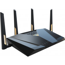 ASUS RT-BE88U router sem fios 10 Gigabit Ethernet Dual-band (2,4 GHz   5 GHz) Preto, Cinzento