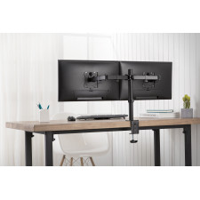 Digitus DA-90400 montagem e suporte para monitores 81,3 cm (32") Secretária Preto