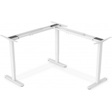 Digitus DA-90453 estrutura de mesa de pé Eléctrico 3 perna(s) Branco