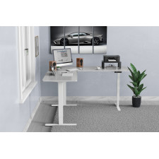 Digitus DA-90453 estrutura de mesa de pé Eléctrico 3 perna(s) Branco