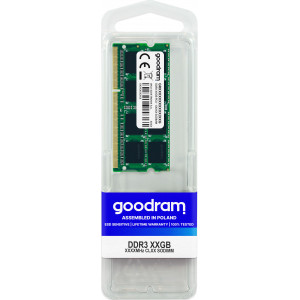 Goodram GR1600S3V64L11 8G módulo de memória 8 GB 1 x 8 GB DDR3 1600 MHz