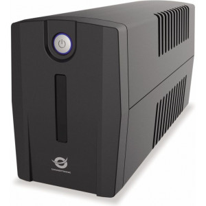 Conceptronic ZEUS07E UPS Linha interativa 1 kVA 600 W 4 tomada(s) CA