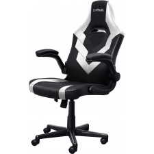 Trust GXT 703W RIYE Cadeira de jogos universal Preto, Branco