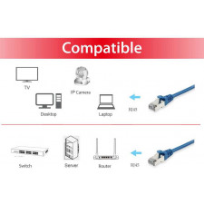 Equip 605534 cabo de rede Azul 5 m Cat6 S FTP (S-STP)