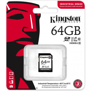 Kingston Technology Industrial 64 GB SDHC UHS-I Classe 10