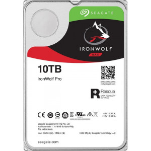 Seagate IronWolf Pro unidade de disco rígido 10 TB 7200 RPM 256 MB 3.5" Serial ATA III