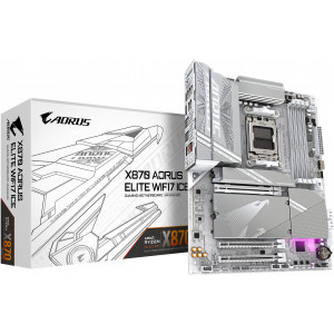 GIGABYTE X870 AORUS ELITE WIFI7 ICE AMD X870 Ranhura AM5 ATX