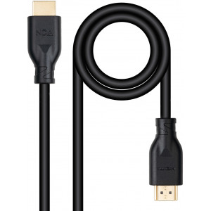 Nanocable 10.15.3902 cabo HDMI 2 m HDMI Type A (Standard) Preto