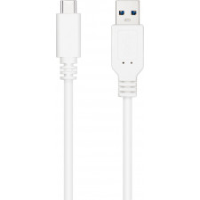 Nanocable 10.01.4001-W cabo USB USB 3.2 Gen 2 (3.1 Gen 2) 1 m USB C USB A Branco