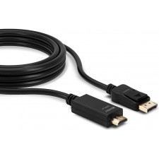 Lindy 36922 adaptador de cabo de vídeo 2 m DisplayPort HDMI Type A (Standard) Preto