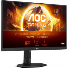 AOC G4 Q27G4XN monitor de ecrã 68,6 cm (27") 2560 x 1440 pixels Quad HD LCD Preto, Cinzento