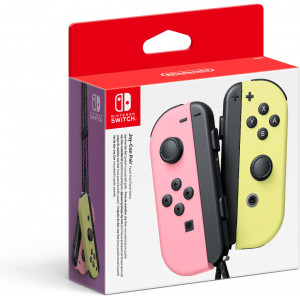 Nintendo 10011583 controlador de jogo Rosa, Amarelo Bluetooth Gamepad Analógico   Digital Nintendo Switch, Nintendo Switch OLED