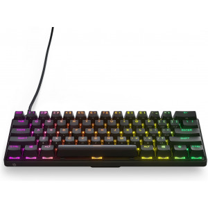 Steelseries Apex Pro Mini teclado Jogos USB QWERTY Inglês (Estados Unidos) Preto