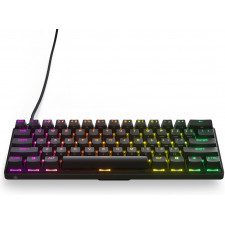 Steelseries Apex Pro Mini teclado Jogos USB QWERTY Inglês (Estados Unidos) Preto