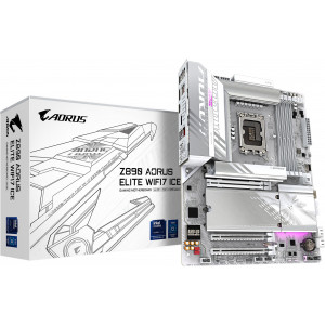 GIGABYTE Z890 AORUS ELITE WIFI7 ICE Intel Z890 LGA 1851 (Socket V1) ATX