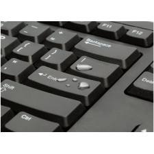 Kensington ValuKeyboard teclado Escritório USB QWERTY Português Preto