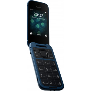 HMD Nokia 2660 Flip 7,11 cm (2.8") 123 g Azul Telefone digital