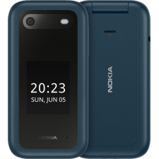 HMD Nokia 2660 Flip 7,11 cm (2.8") 123 g Azul Telefone digital