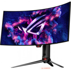 ASUS ROG Swift OLED PG34WCDM monitor de ecrã 86,2 cm (33.9") 3440 x 1440 pixels UltraWide Quad HD LCD Preto