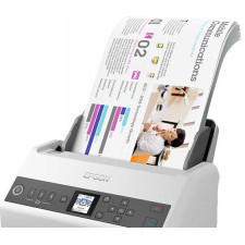 Epson DS-730N Scanner com alimentação por folhas 600 x 600 DPI A4 Preto, Cinzento