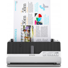 Epson DS-C490 Scanner ADF + alimentado por folhas 600 x 600 DPI A4 Preto, Branco