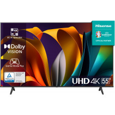 Hisense 55A6N TV 139,7 cm (55") 4K Ultra HD Smart TV Wi-Fi Preto 300 cd m²