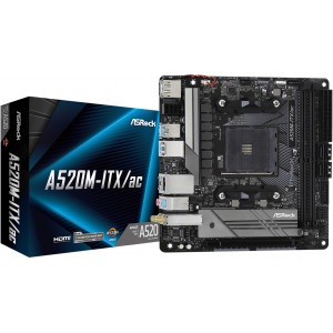 Asrock A520M-ITX ac Socket AM4 micro ATX