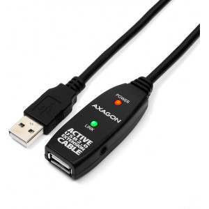 Axagon ADR-205 cabo USB USB 2.0 5 m USB A Preto