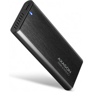 Axagon EEM2-SB2 Caixa para Discos Rígidos Compartimento SSD Preto M.2