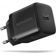 Axagon ACU-PD20 wall charger 1x QC3.0 AFC FCP PD type-C, 20W, black Telemóvel, Tablet, Universal, Relógio Preto AC Carregamento