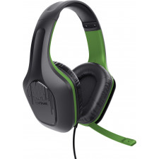 Trust GXT 415X ZIROX Auscultadores Com fios Fita de cabeça Jogos Preto, Verde