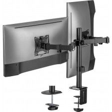 AISENS DT32TSR-149 montagem e suporte para monitores 81,3 cm (32") Secretária Preto