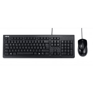 ASUS U2000 Keyboard + Mouse Set teclado Rato incluído Universal USB Preto