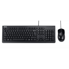 ASUS U2000 Keyboard + Mouse Set teclado Rato incluído Universal USB Preto