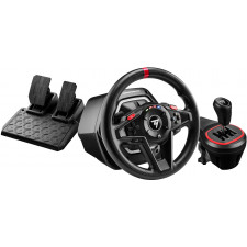 Thrustmaster T128 Shifter Pack Preto USB Volante + Pedais Analógico PC, Xbox