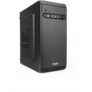 TooQ TQC-4702U3C-B caixa para computador Mini Tower Preto