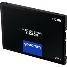 Goodram CX400 gen.2 512 GB 2.5" Serial ATA III 3D TLC NAND