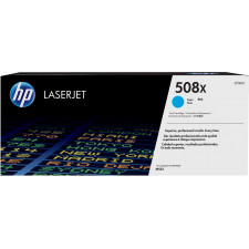 HP Toner LaserJet original 508X ciano de elevado rendimento