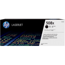 HP Toner LaserJet original 508X preto de elevado rendimento