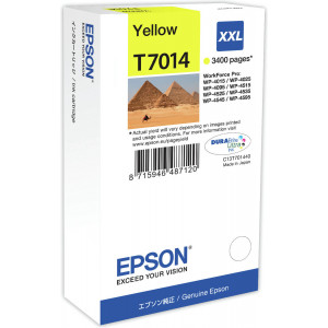 Epson Série WP4000 4500 Tinteiro XXL Amarelo C13T7014 3,4k