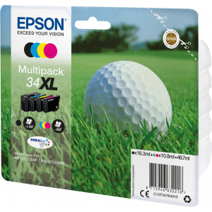 Epson Golf ball C13T34764020 tinteiro 1 unidade(s) Original Rendimento alto (XL) Preto, Ciano, Magenta, Amarelo