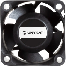 UNYKAch 6940533543480 Caixa de computador Ventoinha 4 cm Preto