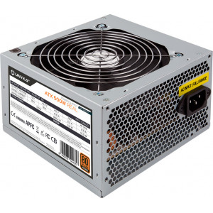 UNYKAch 52500 fonte de alimentação 500 W 20+4 pin ATX ATX Prateado