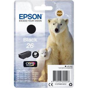 Epson Polar bear C13T26014022 tinteiro 1 unidade(s) Original Preto