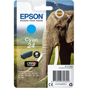 Epson Elephant C13T24224022 tinteiro 1 unidade(s) Original Ciano