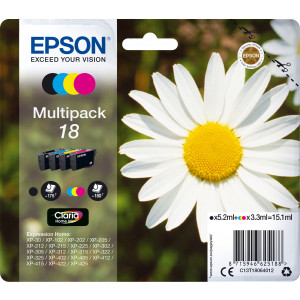 Epson Daisy C13T18064022 tinteiro 1 unidade(s) Original Preto, Ciano, Magenta, Amarelo