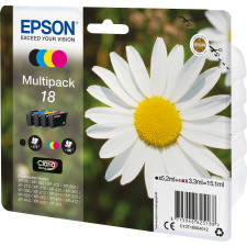 Epson Daisy C13T18064022 tinteiro 1 unidade(s) Original Preto, Ciano, Magenta, Amarelo