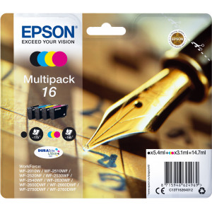 Epson Pen and crossword C13T16264022 tinteiro 1 unidade(s) Original Preto, Ciano, Magenta, Amarelo